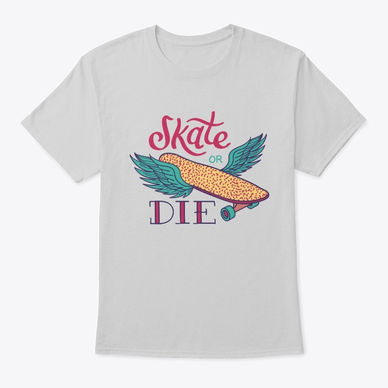 Skate or die Skateboard flying
