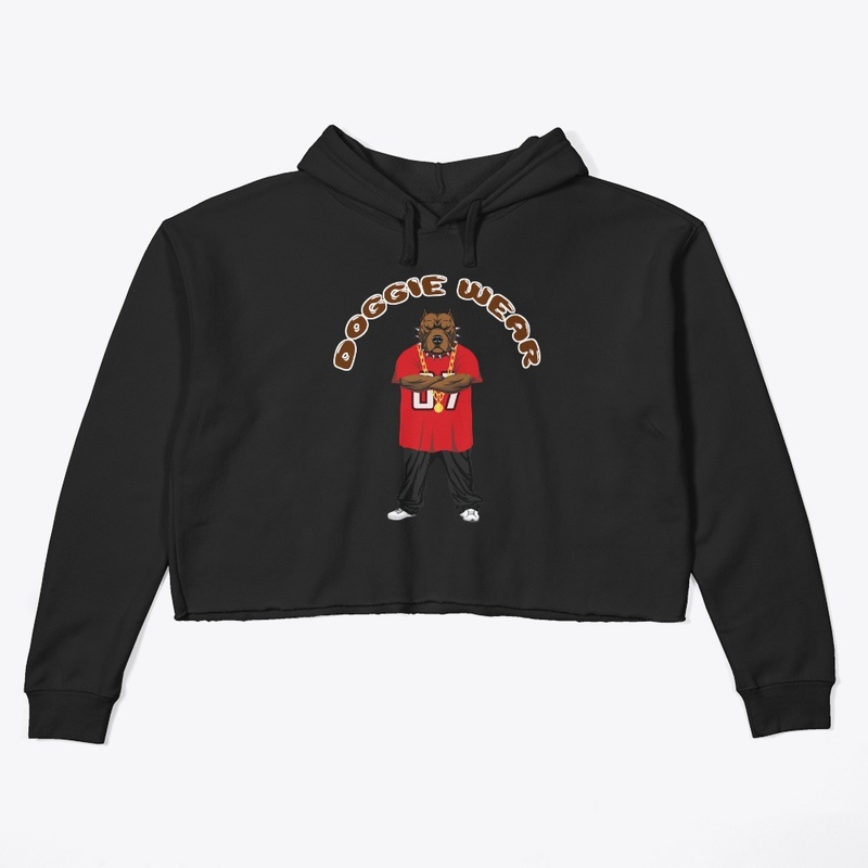 DOGGIE WEAR: Logo Brand (Brown Ink)