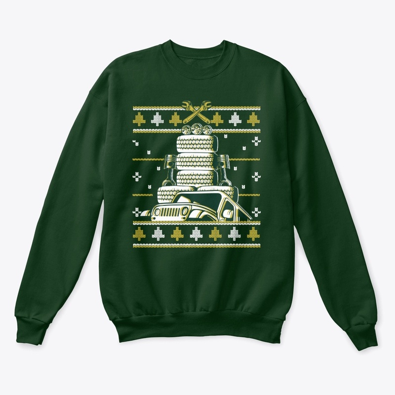 Hard ride Christmas Ugly Sweat-Xmas