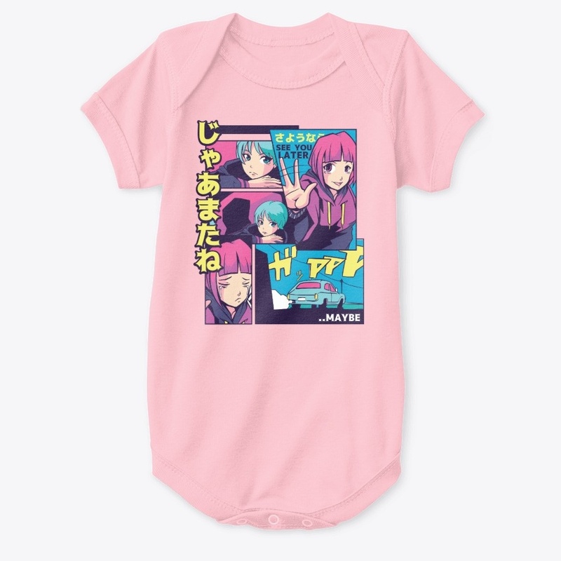 Anime Vaporwave See You Later Maybe