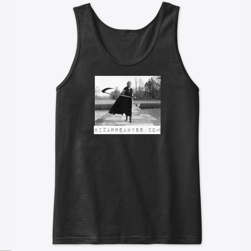 Woman with Scythe Logo