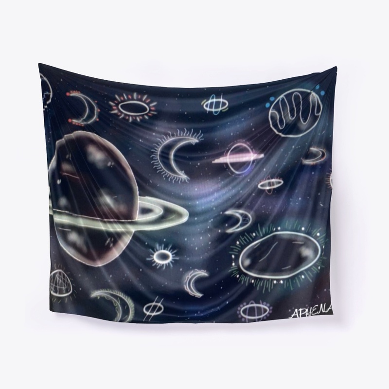 Unique Space Tapestry 