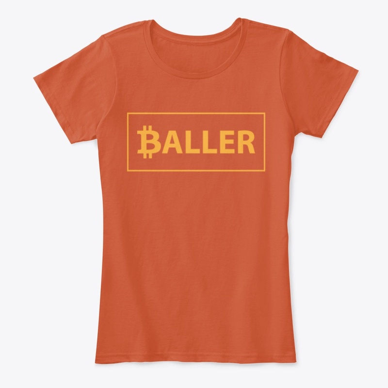 Women's Bitcoin Baller T-shirt