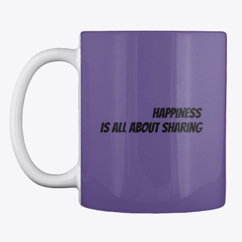 Happiness is all about sharing