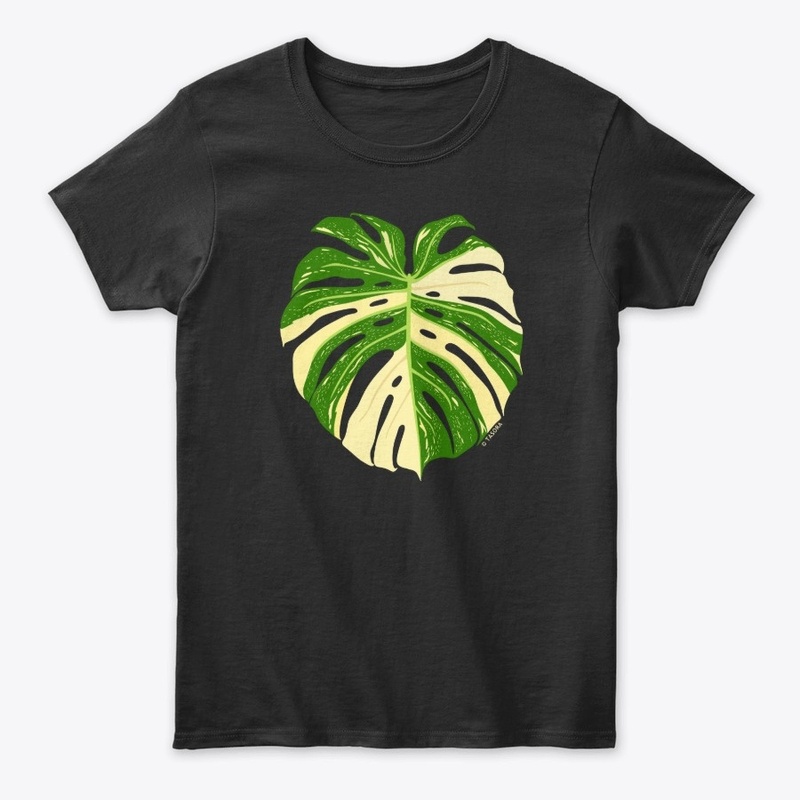 Thai Constellation Monstera Leaf