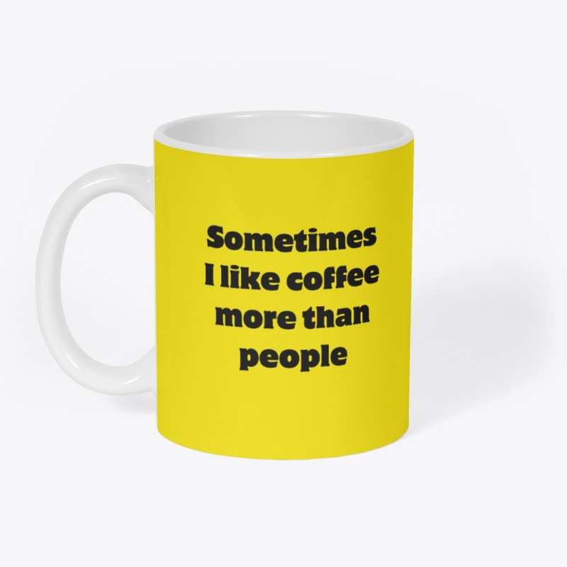 Coffee Over People