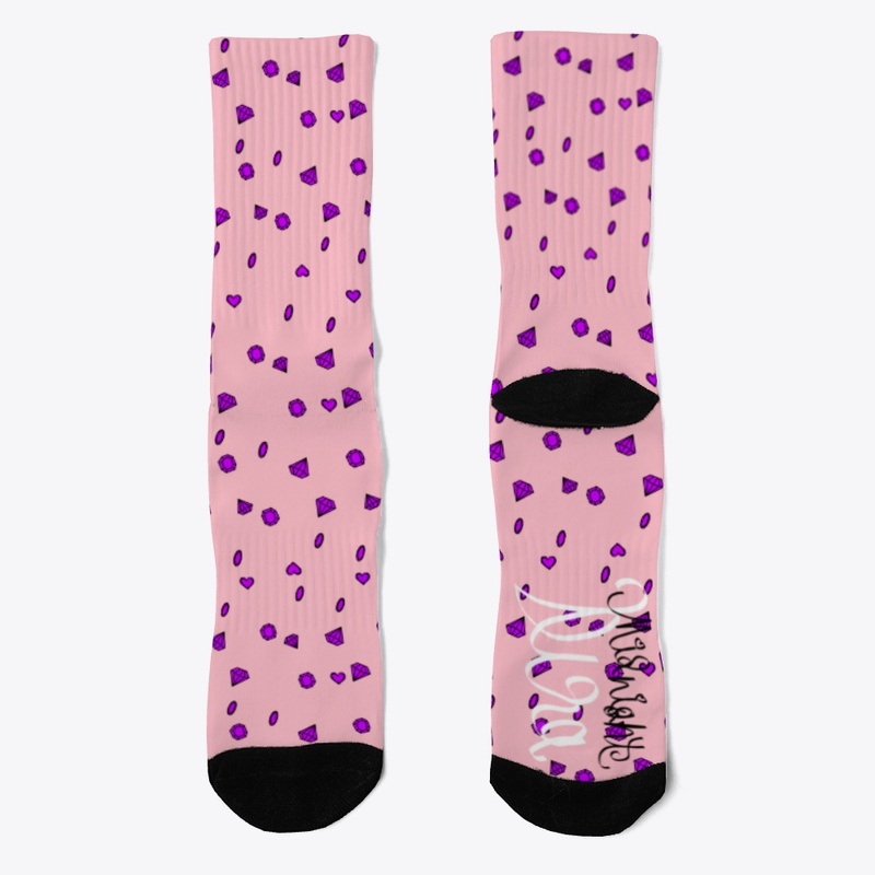 Gem Socks Magenta