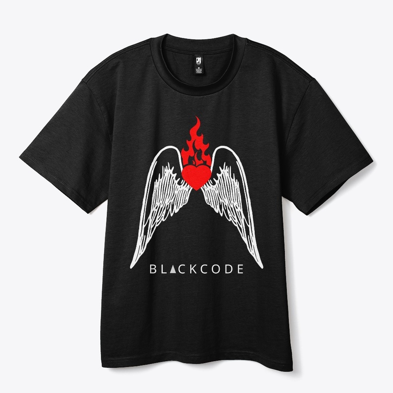 Fiery Wings T-Shirt | BLACKCODE