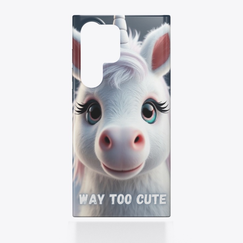 Way Too Cute - Unicorn