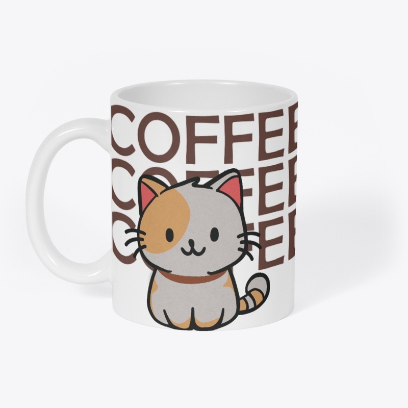 Coffee Cat Design