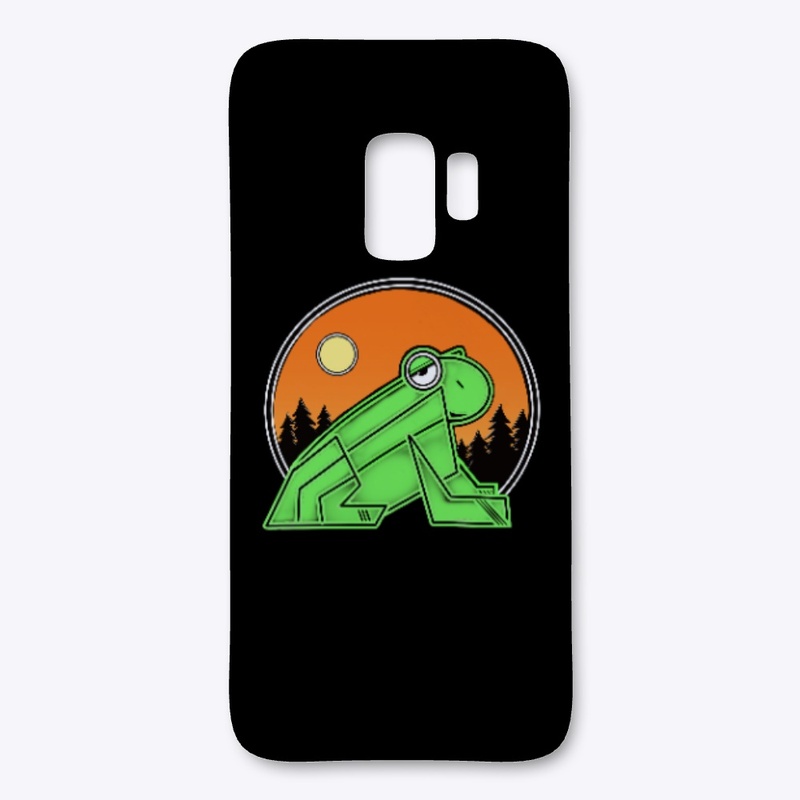 A frog and the moon...3