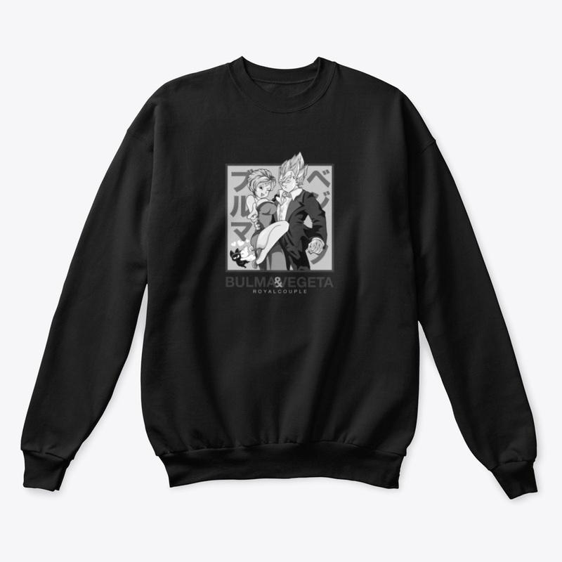 Bulma & Vegeta (Noir et Blanc)