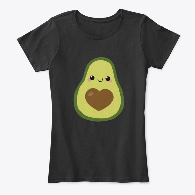 Cute Positive Avocado