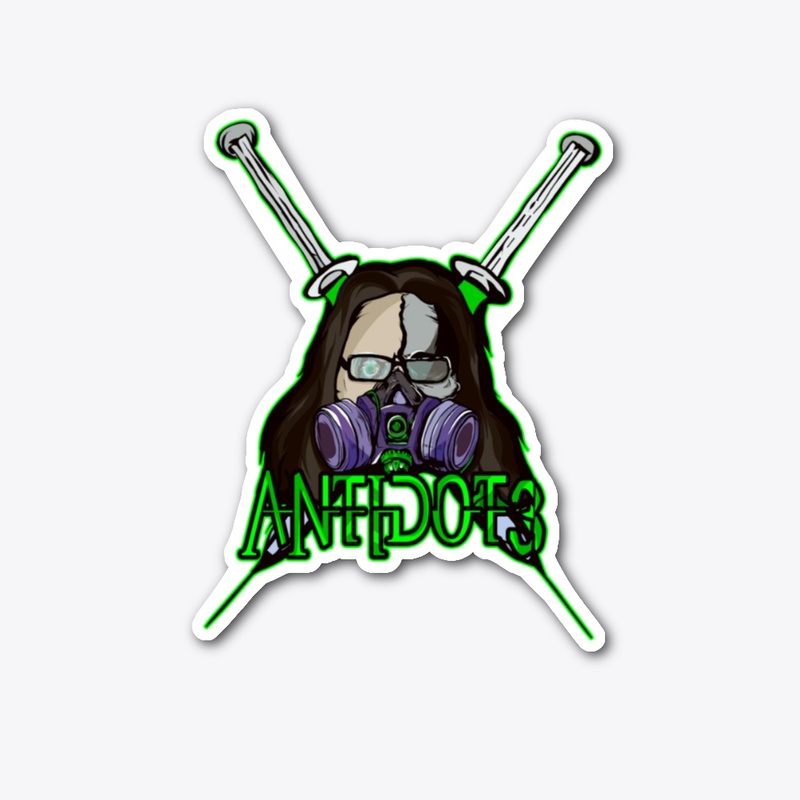 Antidot3 Gas Mask Sticker
