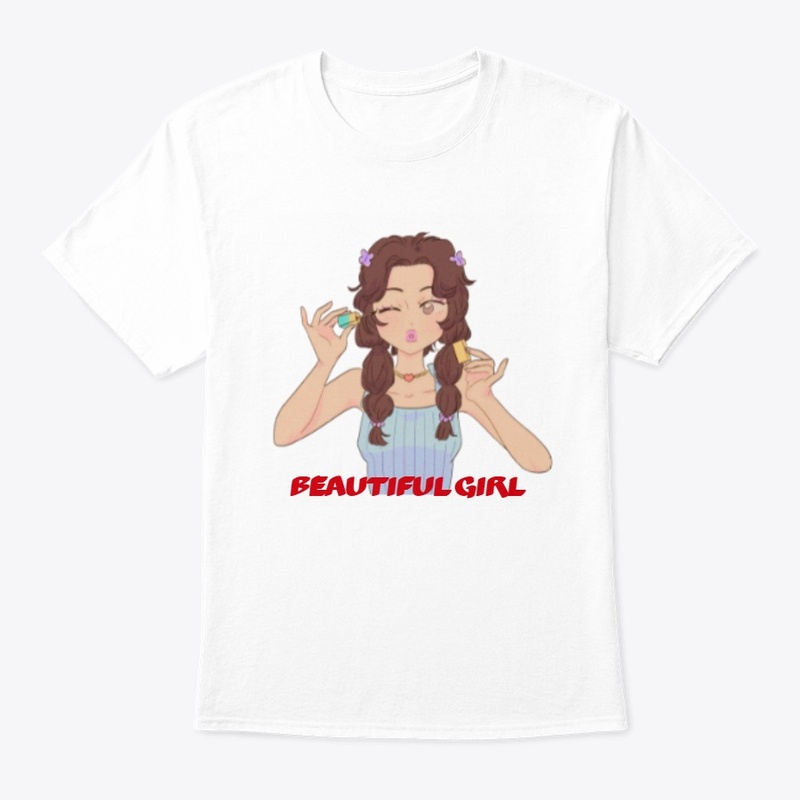 Beautiful girl t-shirt 