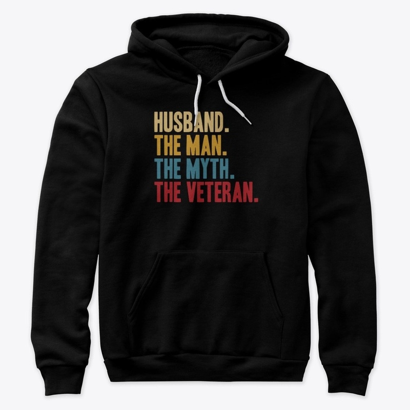 Husband - The Veteran Vintage Graphic