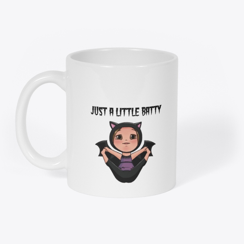 Just a Little Batty Yoga Mug
