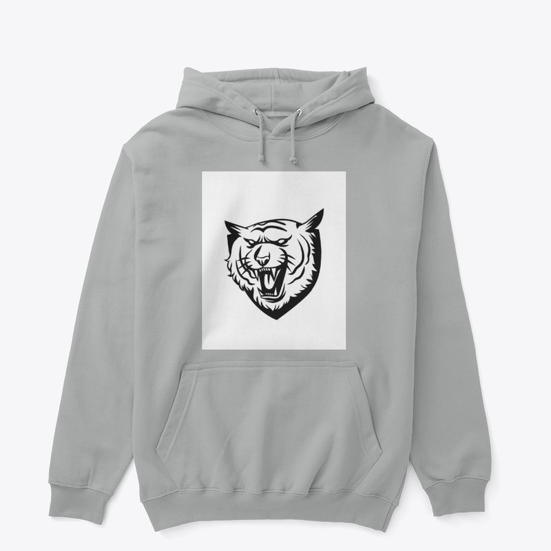 Minimalist Lion Tee – B&W Design