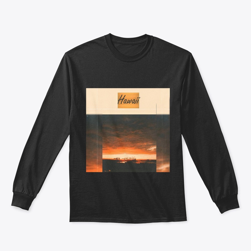 Hawaii Orange Sunset