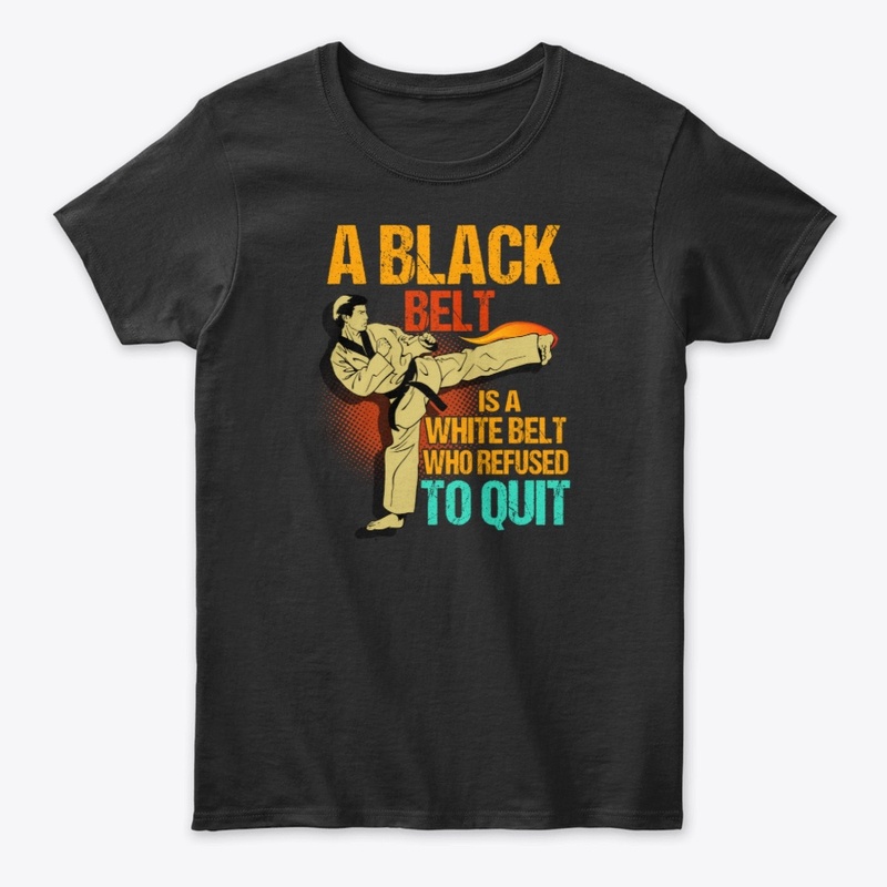 Taekwondo And Karate Black Belt Martial