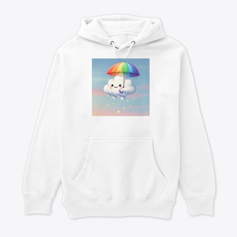 Cute Cloud &amp; Rainbow Umbrella