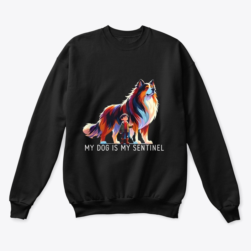 My Dog Is My Sentinel-Multicolor