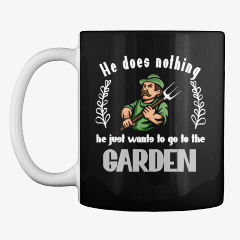 Gardener just wants to go to the garden.