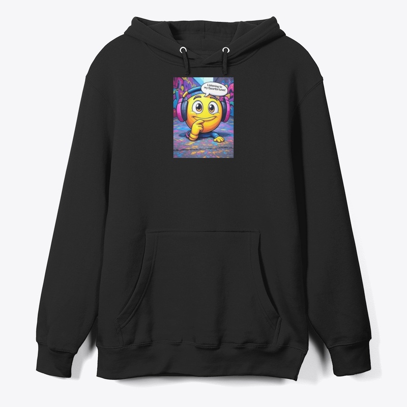 "Emoji Beats: Street Vibes Hoodie"