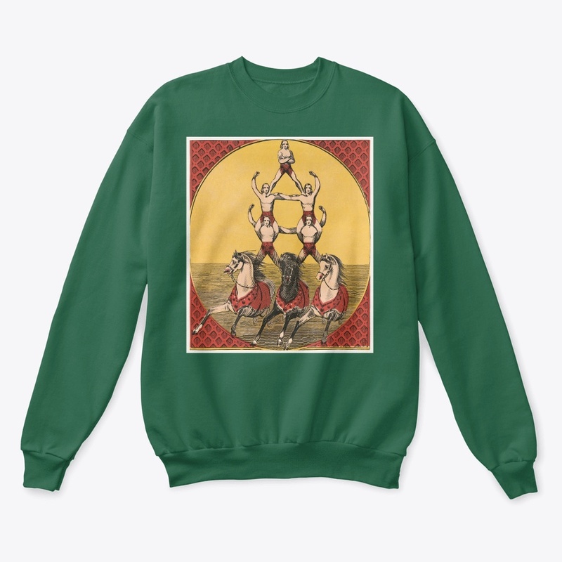 Five acrobats Unisex Sweatshirt