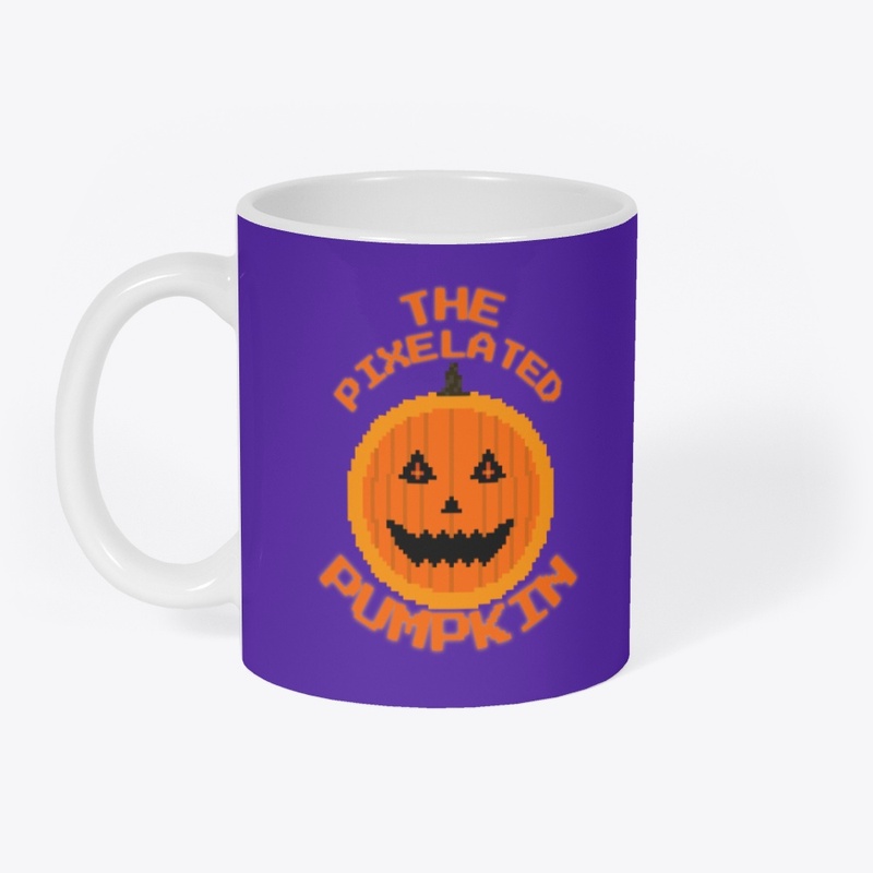 The Pixelated Pumpkin Slogan and Logo