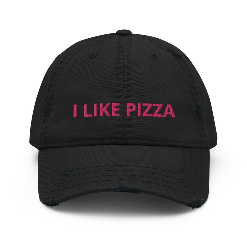 I LIKE PIZZA CAP
