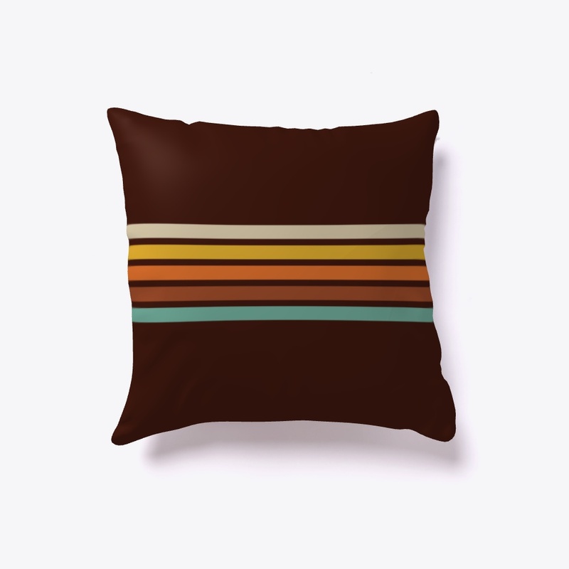 Motokiyo Abstract Colorful Retro Stripes