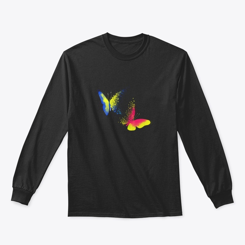 rainbow butterfly
