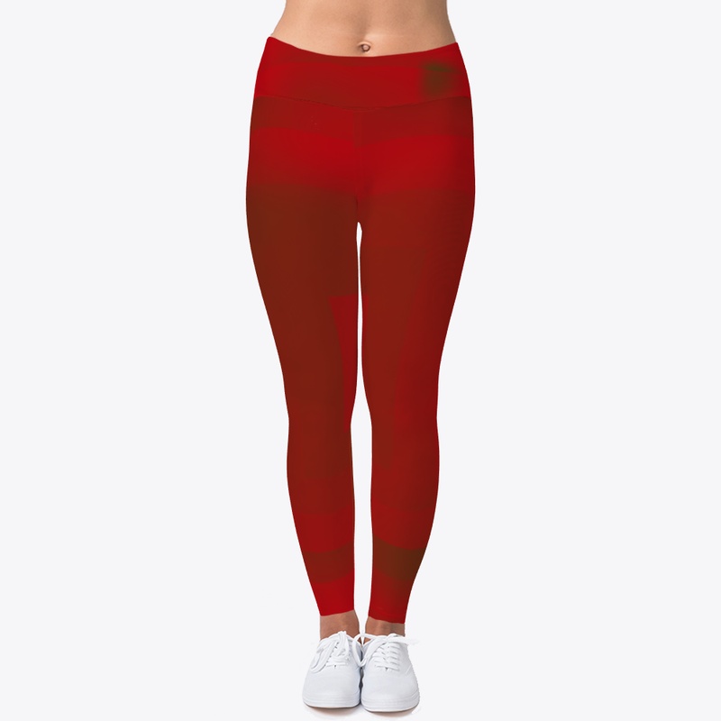 Red leggings