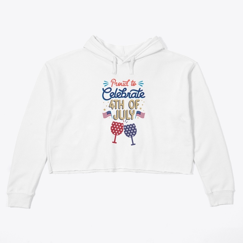 Let's Celebrate 4th of July Graphic.