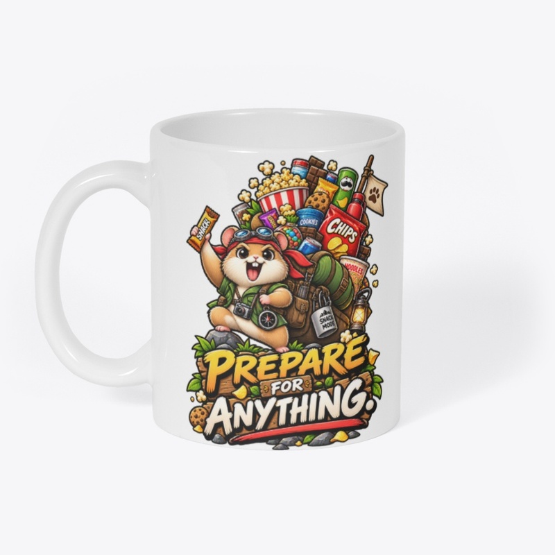 Prepare for Anything Funny Hamster 