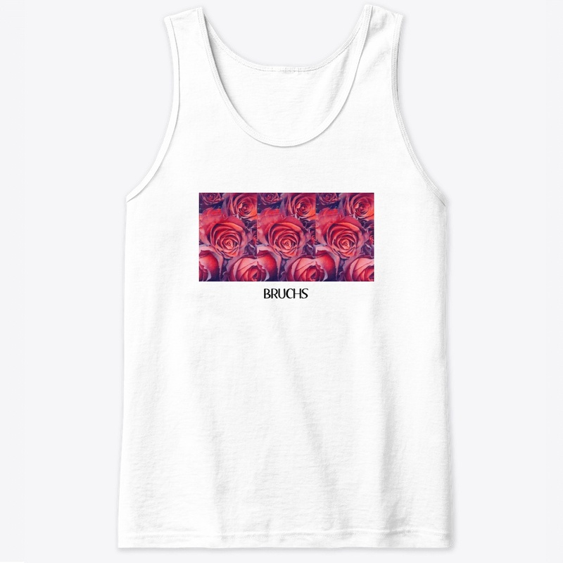 roses (in white)