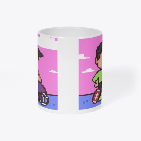 Metric Scout Mug White T-Shirt Right