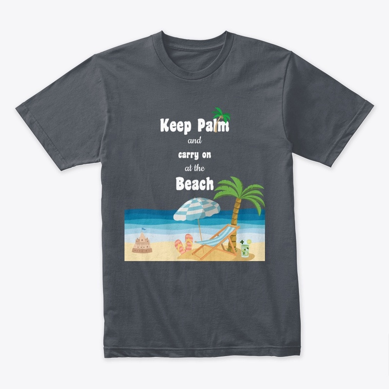 Keep "Palm" and Carry On at the Beach