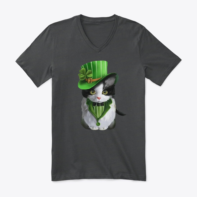 Irish Cat  T Shirt