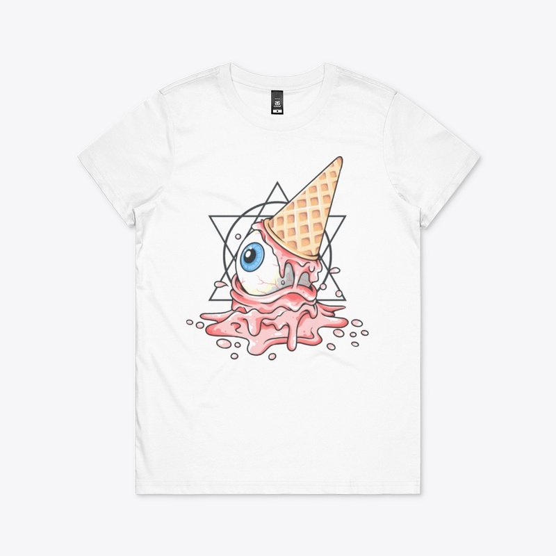 Ice cream cone eyes