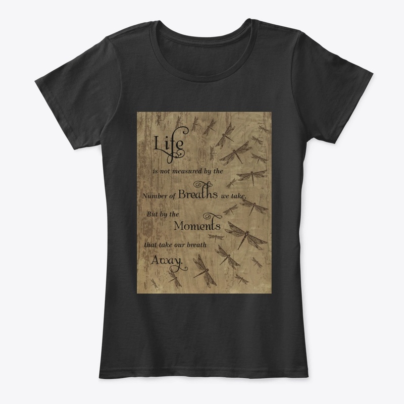 Dragonfly Life Breathe Moments Tee