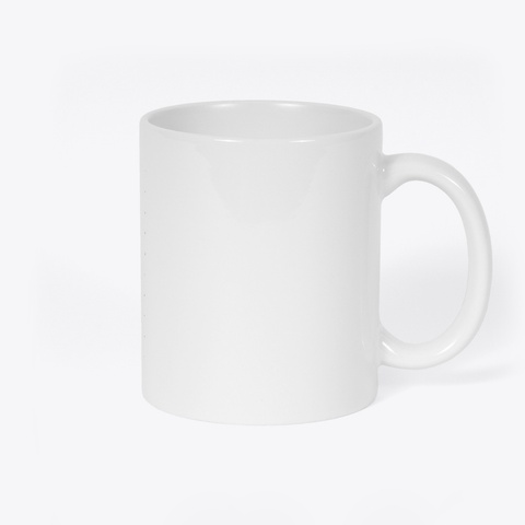 Smash Mug White T-Shirt Back