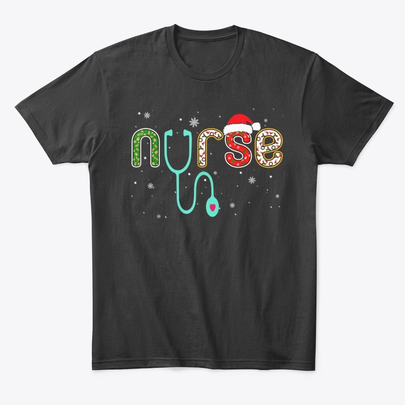 Nurse Merry Christmas T-Shirt