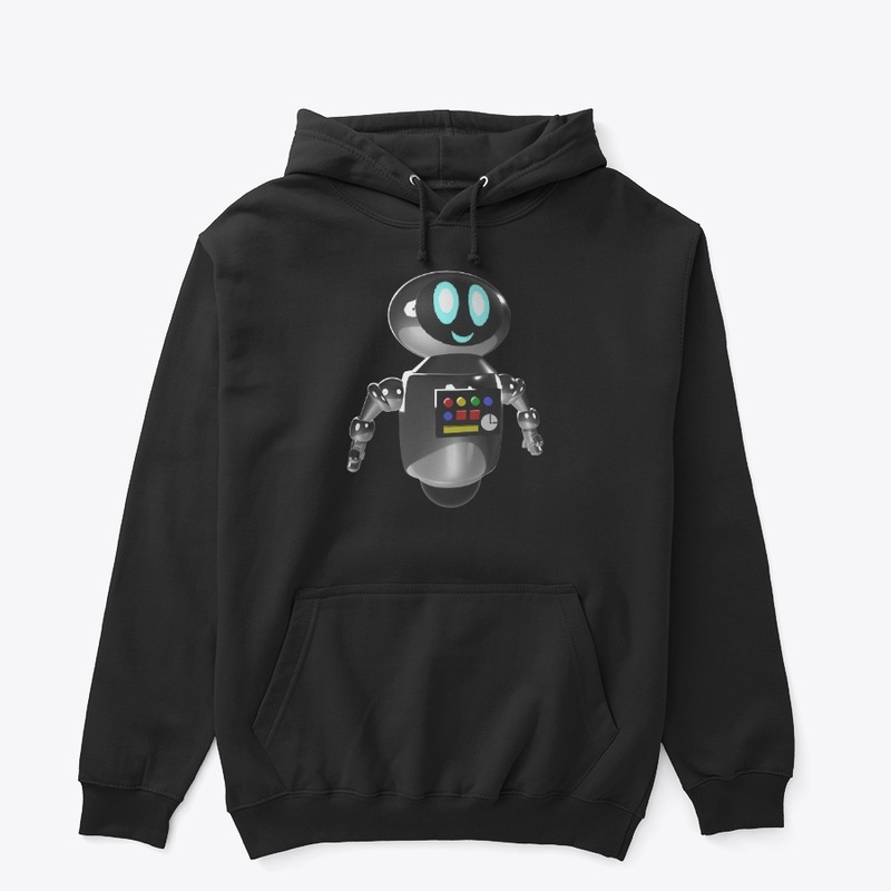 Cute Robot with button