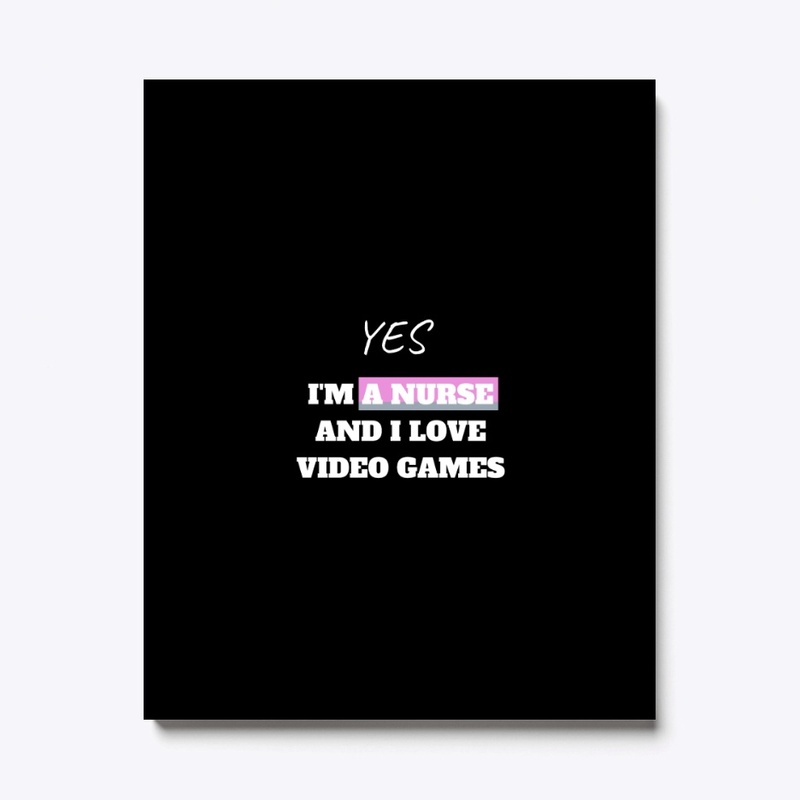 nurse love playing video games T-shirt