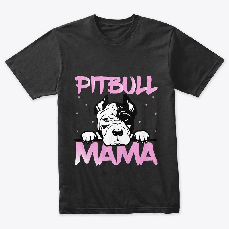 PITBULL MAMA T-SHIRT DESIGN