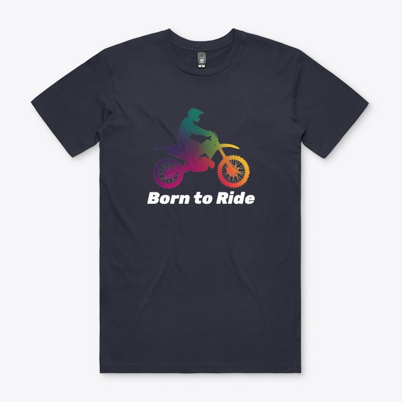 Born to Ride Dirt Bike Riding Shirt 