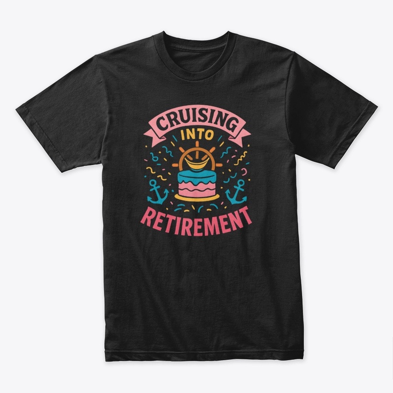 Cruising Into Retirement Anchor Cake