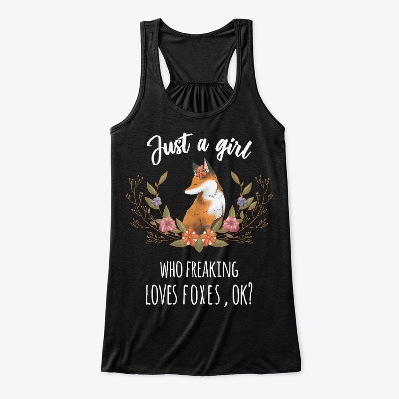 Girl Freaking Loves Foxes Boho Style